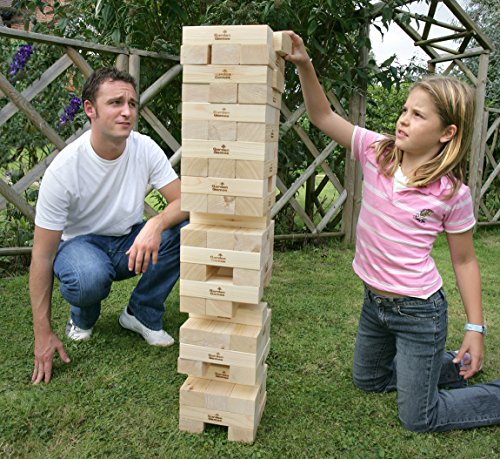 Garden Games Giant Tower (Pine, with Bag)