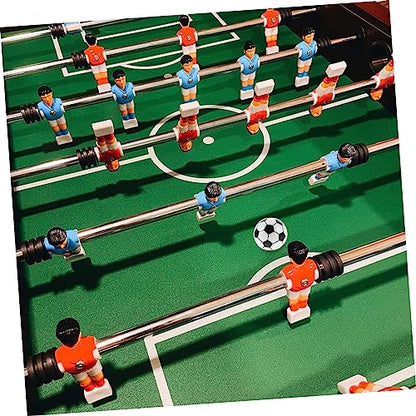10pcs Injection Small Footballs Foosball Table Balls Mini Sports Balls Boys and Girls Soccer Game Foosball Accessories