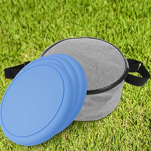BESPORTBLE Portable Golf Disc Storage Bag Multi-functional Shoulder Pouch for Outdoor Training and Disc Sports Lightweight Design Convenient Access and Items