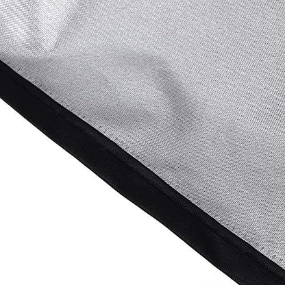 Pong Table Cover Outdoor , 190T Silver Coated Heavy Duty Garden Dust Protector, 110x60x29 Inch for Tennis Table, Patio, Courtyard