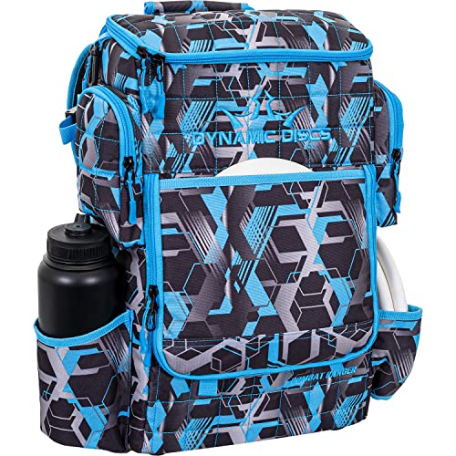 Dynamic Discs Combat Ranger Disc Golf Backpack | Large Bag w/Putter Pouch | 20+ Discs Capacity | Disc Golf Accessories - color: Hex
