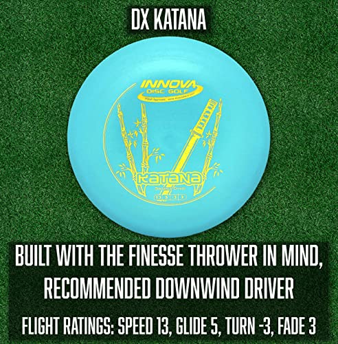 Innova Disc Golf Set 5 Disc Set Includes Disc Golf Driver, Mid-Range,Disc Golf Putter - Innova Star Destroyer, DX Dragon, Disc Golf Discs, Frisbee Golf Discs Set, PDGA Approved Colors Will Vary