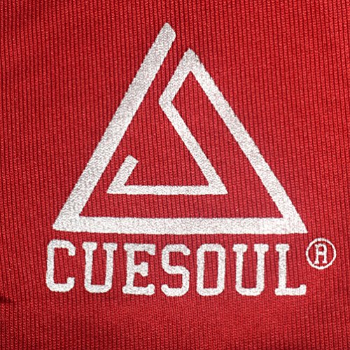 CUESOUL 10pcs/Set 3 Finger Billiards Gloves Pool Cue Gloves - color: Red