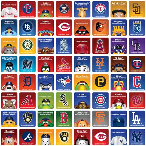 MasterPieces Officially Licensed MLB Picture Matching Card Game for Kids and Families