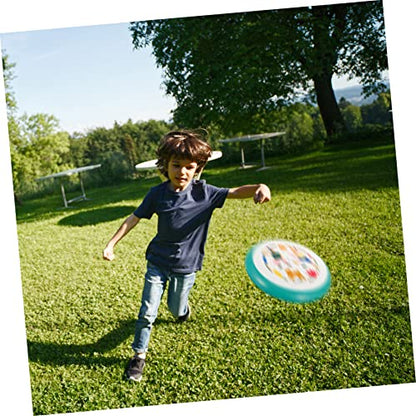 Outdoor Sports Soft Flying Disc for Flexible Interactive Flying Plate for Camping Games and Outdoor Fun Material