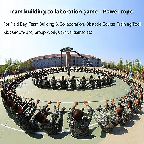 Field Day Gaming Play - Outdoor Team Race Game for Carnival Team-Building Backyard Activity Ice Breaker Games - Easy to Carry (Size : 20m/65ft) - size: 20m/65ft