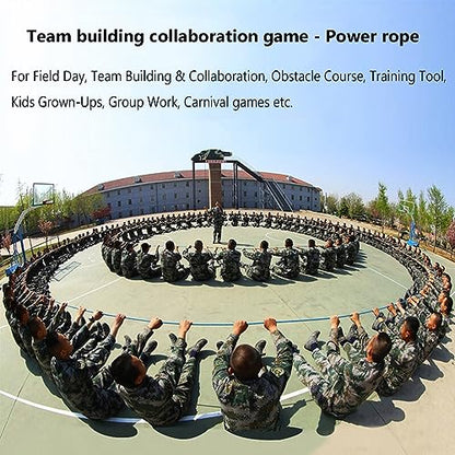 Field Day Gaming Play - Outdoor Team Race Game for Carnival Team-Building Backyard Activity Ice Breaker Games - Easy to Carry (Size : 100m/328ft) - size: 100m/328ft