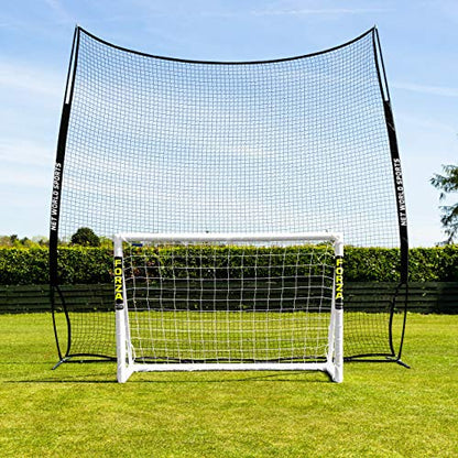 Stop that Ball™ Backstop Net Systems | Multi-Sport Ball Stop Net & Posts | Pop-Up, Freestanding & Socketed Options [7 Sizes] - size: 10ft, style: Pop-Up