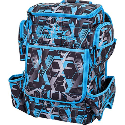 Dynamic Discs Combat Ranger Disc Golf Backpack | Large Bag w/Putter Pouch | 20+ Discs Capacity | Disc Golf Accessories - color: Hex