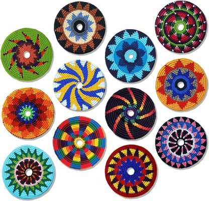 Buena Onda Indoor Flying Disc - 7'' Flexible Sport Disc for Indoor and Outdoor Play - Amazing Handmade Quality from Guatamala - Pocket Discs are Played in Over 20 Family Fun Games - style: The Hazy Dazy