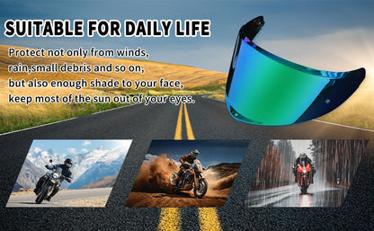 AGV K6 and K6S Visor (Phantom green) - color: Phantom Green