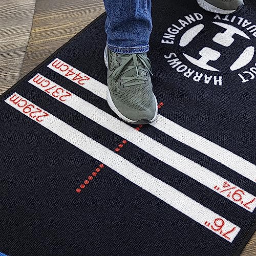 Harrows Darts Mat with Oche I Floor Protection I Non Slip I Professional Darts Mat Rubber Backing