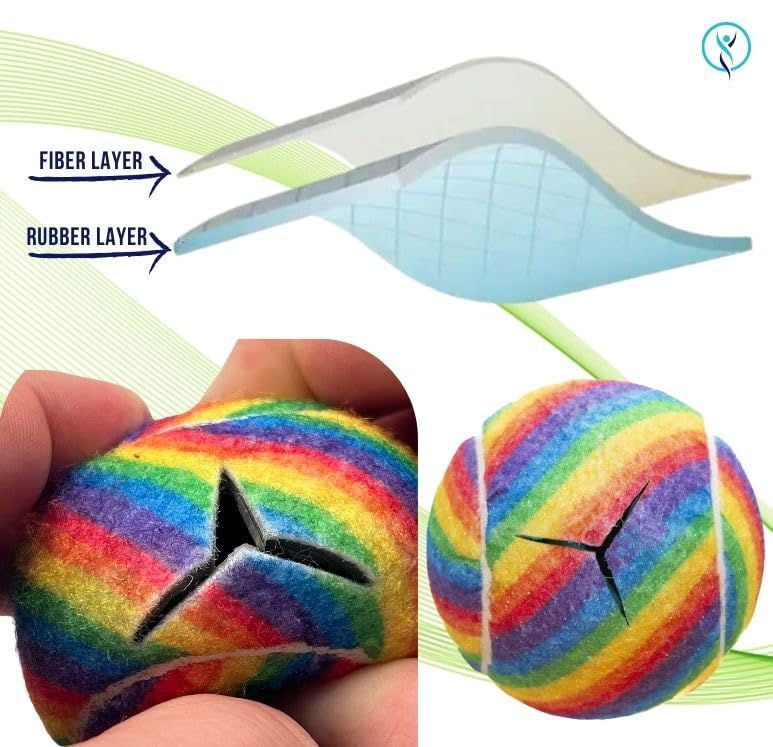 lab&tek Ultra-Thick & Extra-Durable Precut Tennis Balls Pack | Pro Glide Kit for Walkers, Chairs, Furniture Feet, Desks, and Table Legs | Enhances Mobility & Protects Floors - style: 20 Balls Kit