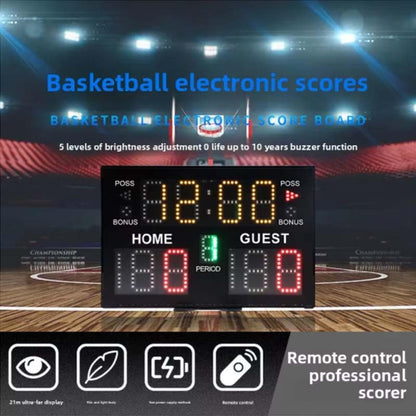Basketball Game Electronic Scoreboard 24 Second Timer Scoreboard