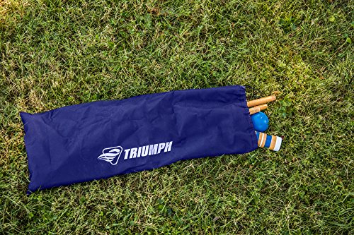 Triumph Sports Beginner 6-Player Croquet Set