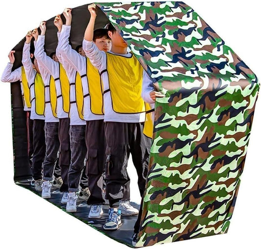 Team Cooperation Rolling Run Mat,Outdoor Race Game for Team Building, Obstacle Course, Field Day and Parent-Child Activities - for Kids and Adults(Adult-6M) - size: Adult-6M