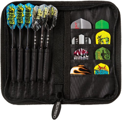 Casemaster Deluxe 6 Dart Nylon Storage/Travel Case - color: Black