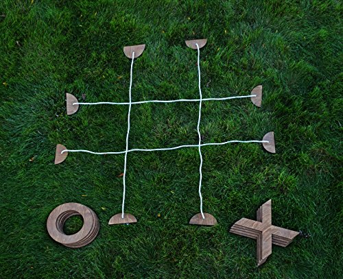 Snake Eyes Tic-Tac-Toe - Made in USA - 10 Inch Pieces - Free Priority Shipping