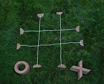 Snake Eyes Tic-Tac-Toe - Made in USA - 10 Inch Pieces - Free Priority Shipping