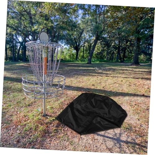 Toddmomy Disc Golf Basket Cover Oxford Shield for Year Drawstring Design for Outdoor Indoor Use Fits Standard Baskets Prevents Dust Sun Damage
