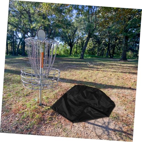 Toyvian Disc Golf Basket Cover Oxford Rain Protector with Fit for Year Outdoor Indoor Use Lightweight Portable Accessory for Disc Golf Enthusiasts
