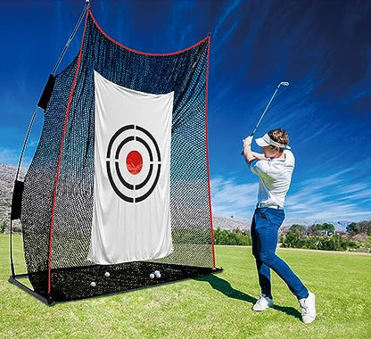 Golf Target Cloth for Net Replacement - Enthusiasts and Professional Golfers Practice Training Aids for Garage/Backyard - style: 5X3FT White Golf Target