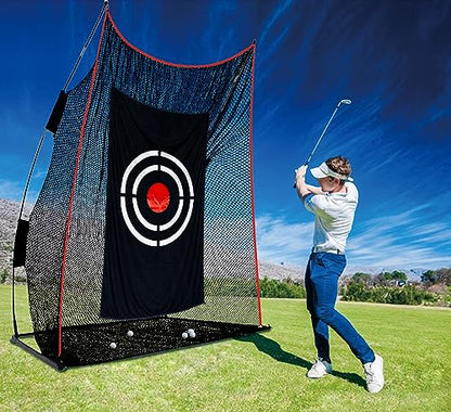 Golf Target Cloth for Net Replacement - Enthusiasts and Professional Golfers Practice Training Aids for Garage/Backyard - style: 5X3FT Golf Target