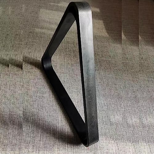 Triangle Ball Rack，Pool Triangles Made of Plastic,Pool Table Triangle Drop Resistant/Black