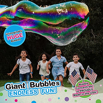 WOWmazing Grab-N-Go Kit: Incl. Wand, Jumbo Bubble Concentrate, Bucket, and Tips & Trick Booklet | Outdoor Toy for Kids, Boys, Girls | Bubbles Made in The USA - style: Grab-N-Go