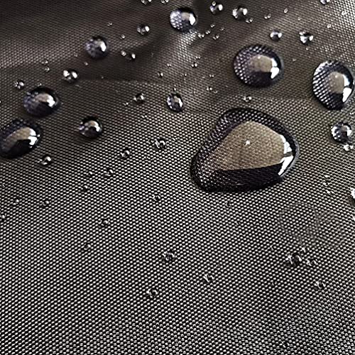 Icegrey Ping Pong Table Dust Covers Oxford Fabric Waterproof Outdoor Rain Wind Sun UV Resistant Heavy Duty Tennis Table Storage Cover Beige 280x152x76cm - color: Beige
