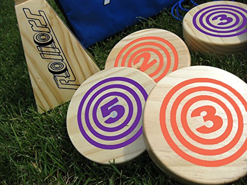 Rollors Backyard Game Expansion Pack (Orange and Purple Discs Only)