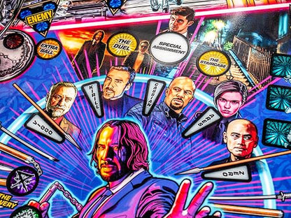 Stern Pinball John Wick with Insider Connected, Pro Edition Arcade Pinball Machine