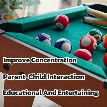 1-1/2" ，0.98" Mini Billiard Balls Set,0.98/1.5 Inch 16Pcs Children's Pool Balls for Kids,Small Pool Cue Balls Training Ball,Kids Table Game Toy Accessories - size: 25mm (0.98 inches)