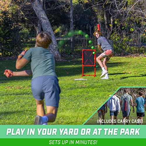 GoSports Baseball Strike Zone Target for Plastic Balls - Compatible with Blitzball and Wiffle Ball - style: Small 22" x 18"