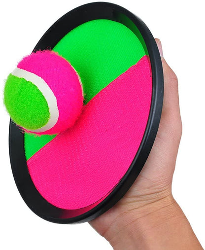 Magic Ball Toss Catching Game Kids Play Set Magic Ball Toss Mitt Paddle Pack (4 Pack) - size: 4 Pack