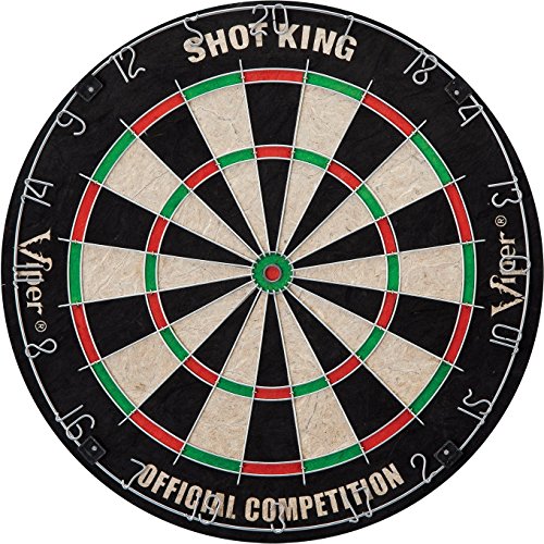 Viper by GLD Products Metropolitan Solid Wood Cabinet & Sisal/Bristle Dartboard Play-Ready Bundle - color: Oak, style: Standard Set