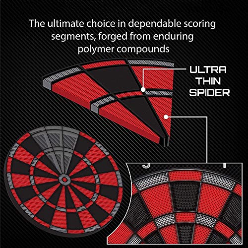 Electronic Dart Board, Electronic Dart Board, Professional Soft Dart Target, Practice Dart Machine with LCD Scoreboard, Powered by AC Adapter Or Battery, for Indoor Garden Office Gifts