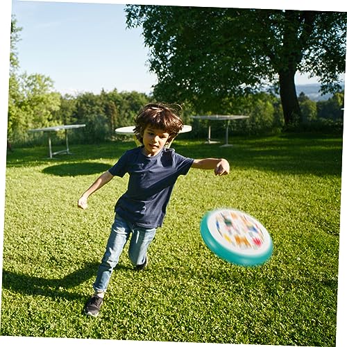 HANABASS Cartoon Printing Flying Disc Interactive Toy for Children Garden Plaything Soft Material Boys and Girls Party Fun