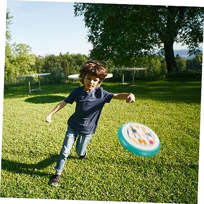 HANABASS Cartoon Printing Flying Disc Interactive Toy for Children Garden Plaything Soft Material Boys and Girls Party Fun