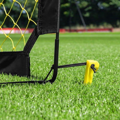 FORZA Square Pop-Up Soccer Goal [6 Sizes] | Portable Goal Posts for Kids Shooting Practice - Pop-Up in Minutes | Single or Pair of Goals - size: 12ft x 6ft, style: Single