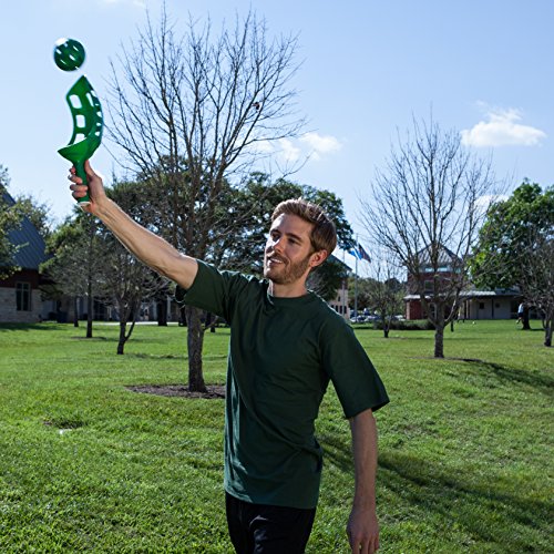 Champion Sports Scoop Ball & Catch Games – Lightweight Plastic Toss & Catch Sets for All Ages - style: Scoop Ball Game Set