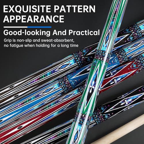 Pool Cues Set of 5/4/1, Pool Sticks for Adults 58 48 Inch 15 18 19 20 21oz Maple Wood Billiards Cue Sticks, for Professional Billiard Players Bars Home Hall Table Sport - color: 5 Sets (18 19 19 20 21oz)