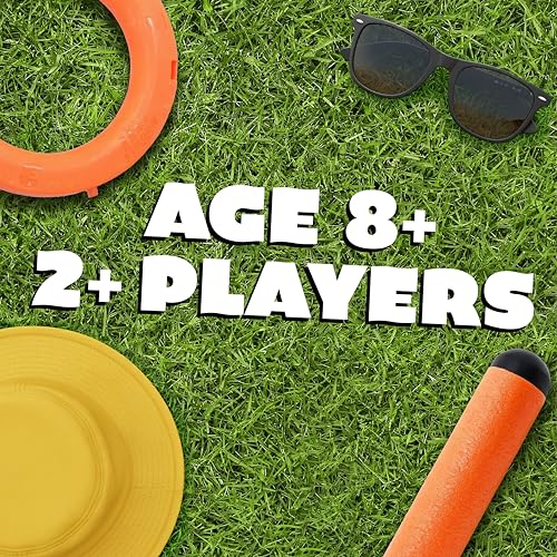 Noodle Flip: Ultimate Toss Game for The Beach or Yard | No Sweat Action Game | Fun for Adults, Kids and Groups | Age 8+, for 2+ Players