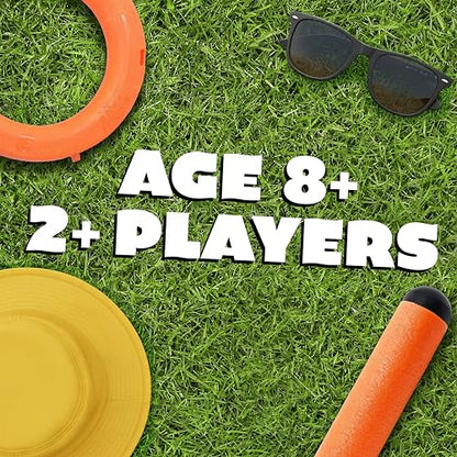 Noodle Flip: Ultimate Toss Game for The Beach or Yard | No Sweat Action Game | Fun for Adults, Kids and Groups | Age 8+, for 2+ Players