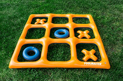 Poolmaster Giant Floating Tic Tac Toe Game for Swimming Pool and Backyard
