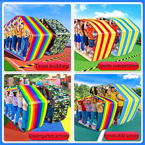 Playing Run Mat Company Team Building Game Props, Children's Adult Game Toys, Kindergarten Fun Games, Home Backyard Lawn Party Game Toys, Exercise Balance Ability (Size : Adults/11m)