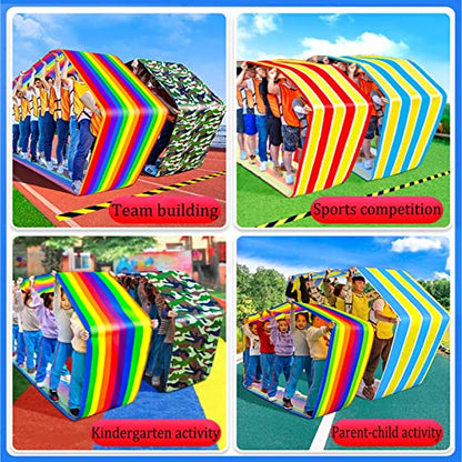Playing Run Mat Company Team Building Game Props, Children's Adult Game Toys, Kindergarten Fun Games, Home Backyard Lawn Party Game Toys, Exercise Balance Ability (Size : Adults/11m)