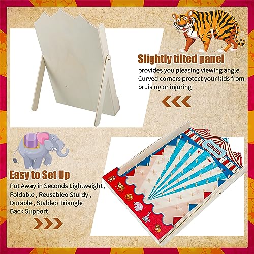 Fulmoon Disk Drop Game with 8 Disks Halloween Carnival Circus Theme Christmas Party Fun Wood Family Board Game for Birthday Party Decorations Supplies Activities(30 x 17.7 Inch) - size: 30 x 17.7 Inch