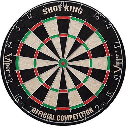 Viper by GLD Products Metropolitan Solid Wood Cabinet & Sisal/Bristle Dartboard Play-Ready Bundle - color: Mahogany, style: Standard Set