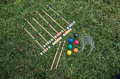 Triumph Sports Beginner 6-Player Croquet Set